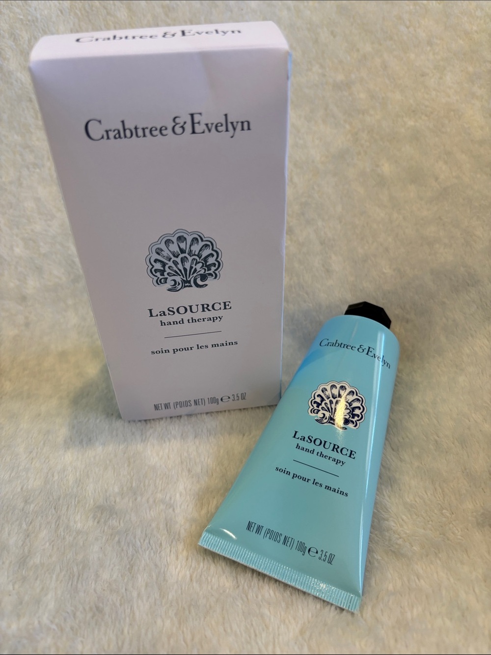 Crabtree & Evelyn Scented LaSOURCE Hand Therapy NWT 3.5oz
